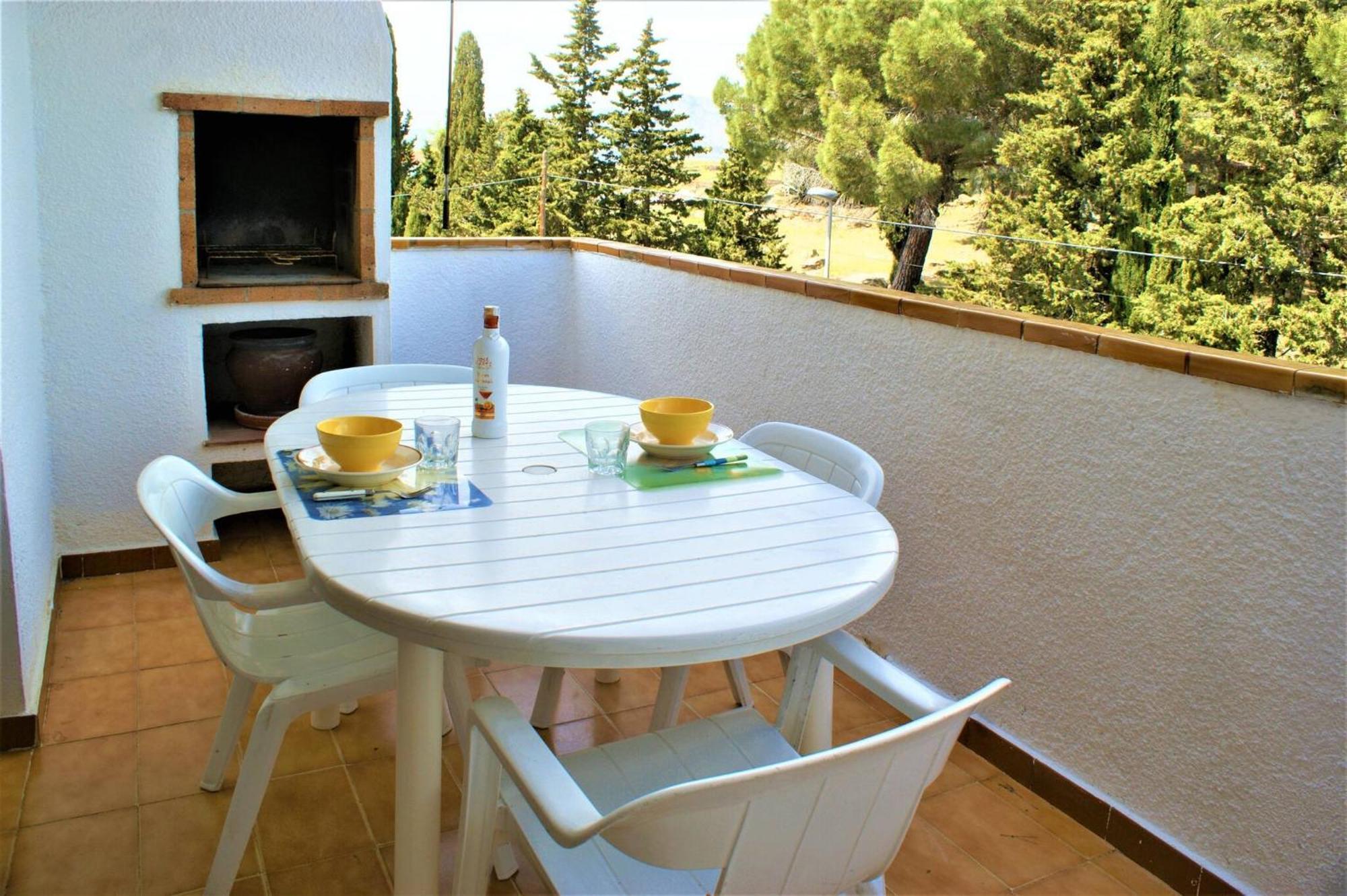 Apartamento En Roses Parking Y Piscina Comunitaria Av-54 ภายนอก รูปภาพ
